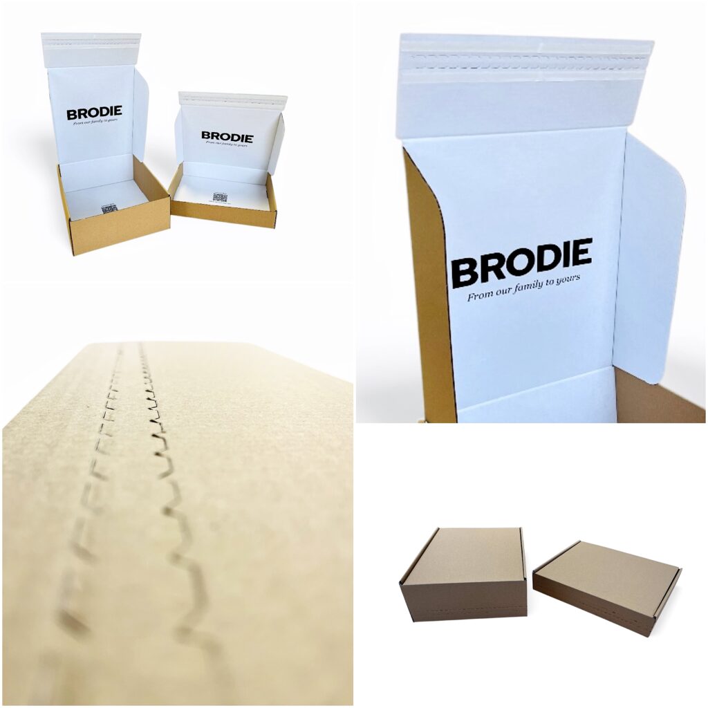 Corrugated Boxes with Interior Print - Ostle and Maillard Packaging ...